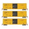 Athearn 18694 HO Scale 50' FMC 5347 Boxcar Railbox RBOX 3 Pack