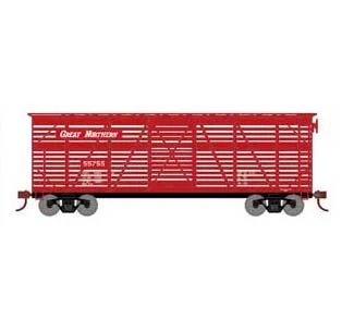 Athearn 75998 HO Scale 40' Stock Car Great Northern GN 55755