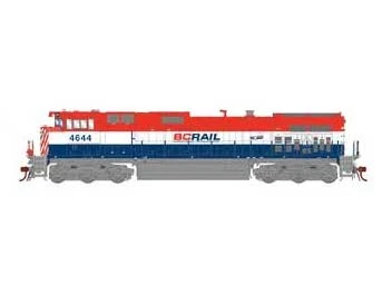 Athearn Genesis 2.0 G31606 HO Scale Dash 9-44CWL BC RAIL BCOL 4644 DCC Sound