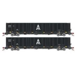 Athearn Genesis G78604 HO Scale NSC 6000 Gondola With Load AIMX 2 Pack #1