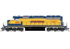 Athearn RTR 73746 HO Scale EMD SD40 Fort Worth & Western FWWR 2030 DCC & Sound