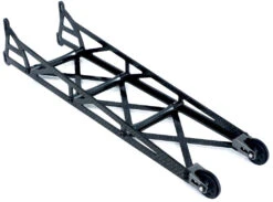 DragRace Concepts 390-0001 10" Red Slider Wheelie Bar Kit