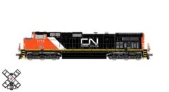 ScaleTrains 33460 Rivet HO Scale GE Dash 9 (C44-9W) Canadian National IC/CN 2717 DCC And LokSound
