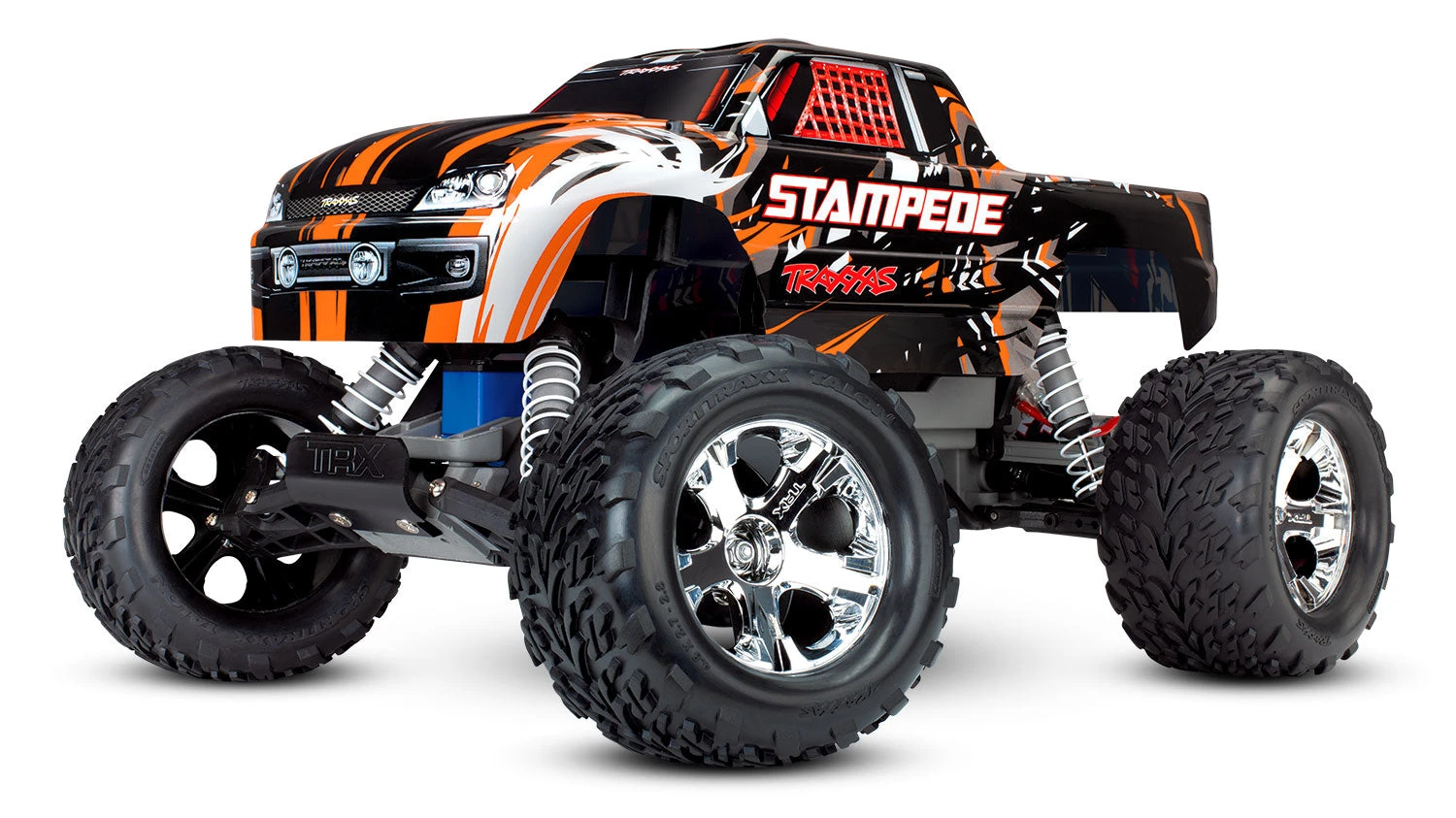 Traxxas 36054-4 Stampede 1/10 Scale RTR 2WD Monster Truck Orange