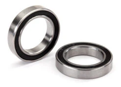 Traxxas 5107X 17x26x5mm Black Rubber Stainless Ball Bearing 2 Pack