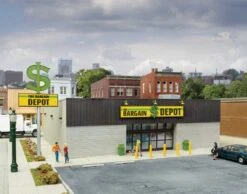 Walthers Cornerstone 933-4113 HO Scale The Bargain Depot Kit