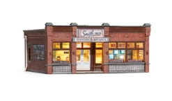 Woodland Scenics Woodland BR4959 N Scale Built Up Structure Smith Brothers TV & Appliance Store